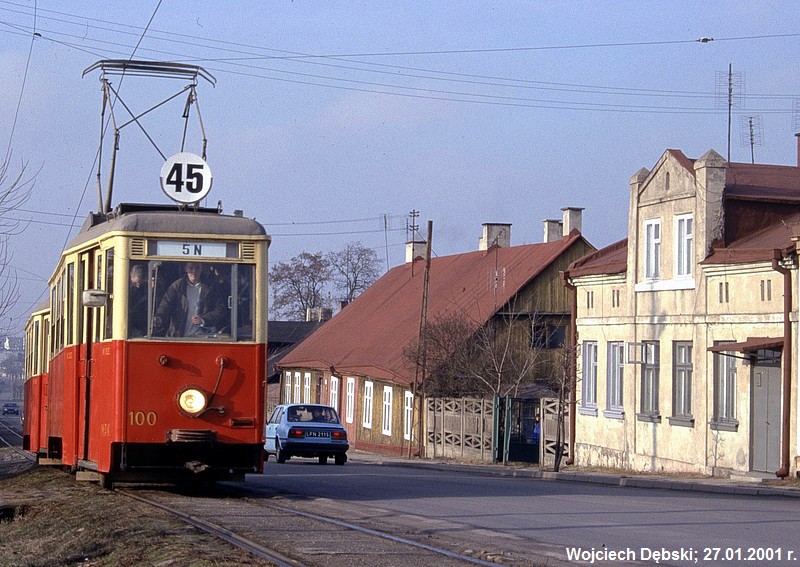 Impreza z okazji 100-lecia tramwajów podmiejskich w 2001 r.