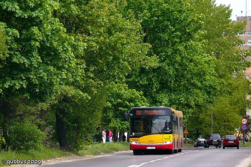 05.05.2009 r., Linia 78 objazdem po Lutomierskiej