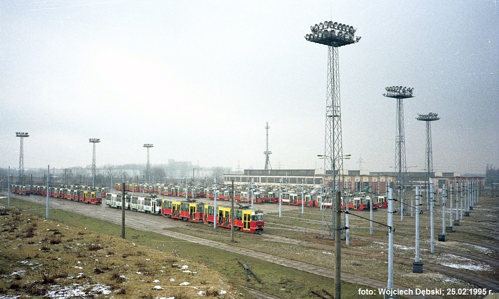 Zajezdnia Telefoniczna w 1995 r.