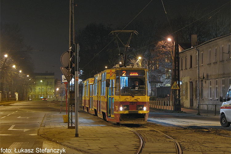 11.02.2008 r. Ostatni tramwaj na ul. Czerwonej