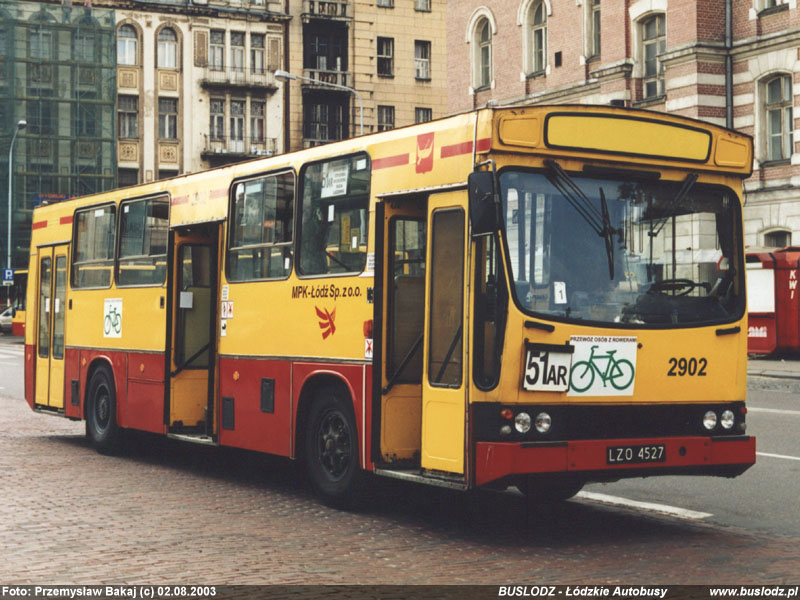 Rowerobus 2902 na linii 51AR