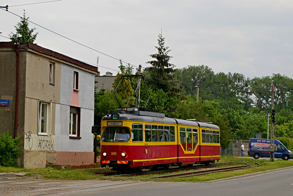 Żółto - czerwonym tramwajem do Ozorkowa