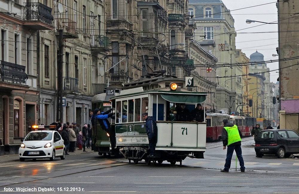 Parada z okazji 115-lecia łódzkich tramwajów