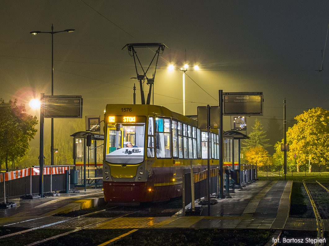 Pierwszy liniowy tramwaj na Trasie WZ