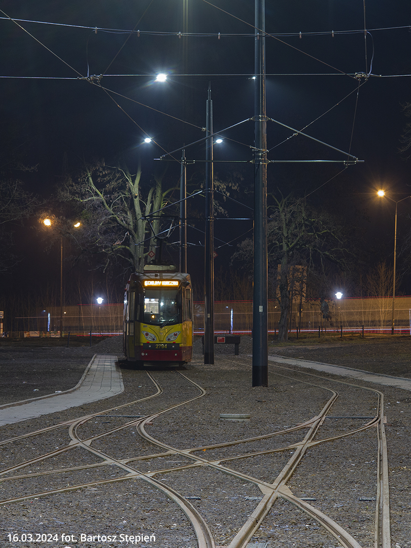 Pierwszy liniowy tramwaj na Dołach