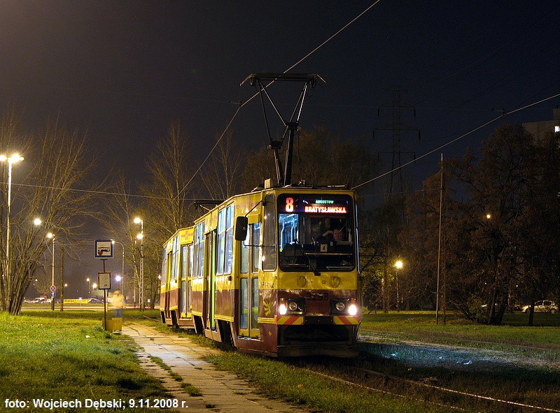 Linia 8 na pętli Bratysławska