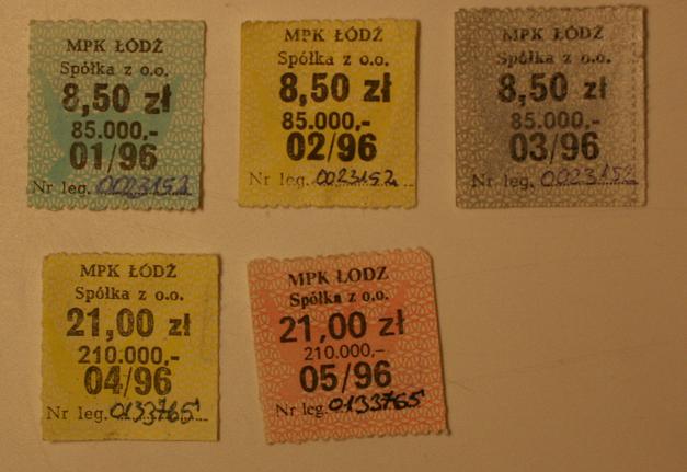 znaczki - 1996
