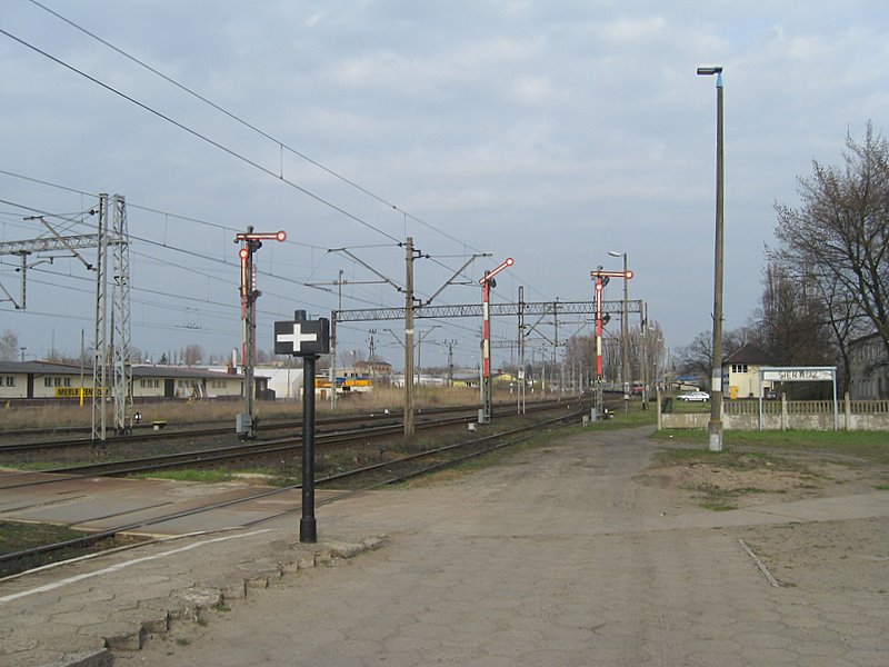 Semafory kształtowe dworca Sieradz