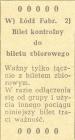 Wzorcowy kartonik kontrolny