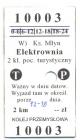 Bilet kartonowy okolicznościowy