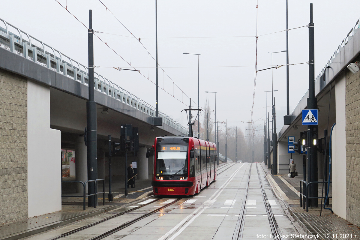 Nowy przystanek Śmigłego-Rydza - Zborcza tramwajowo