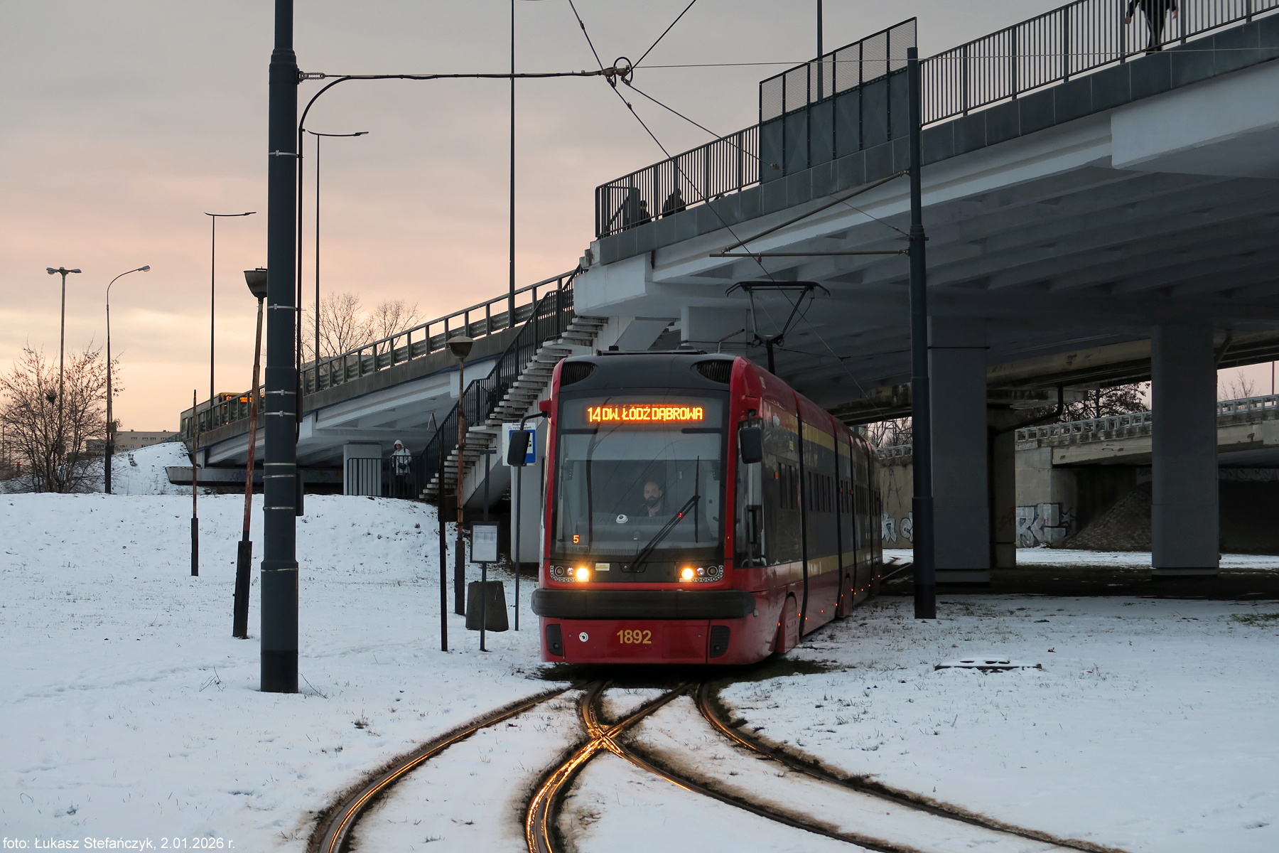 Czternastka dojechała do 