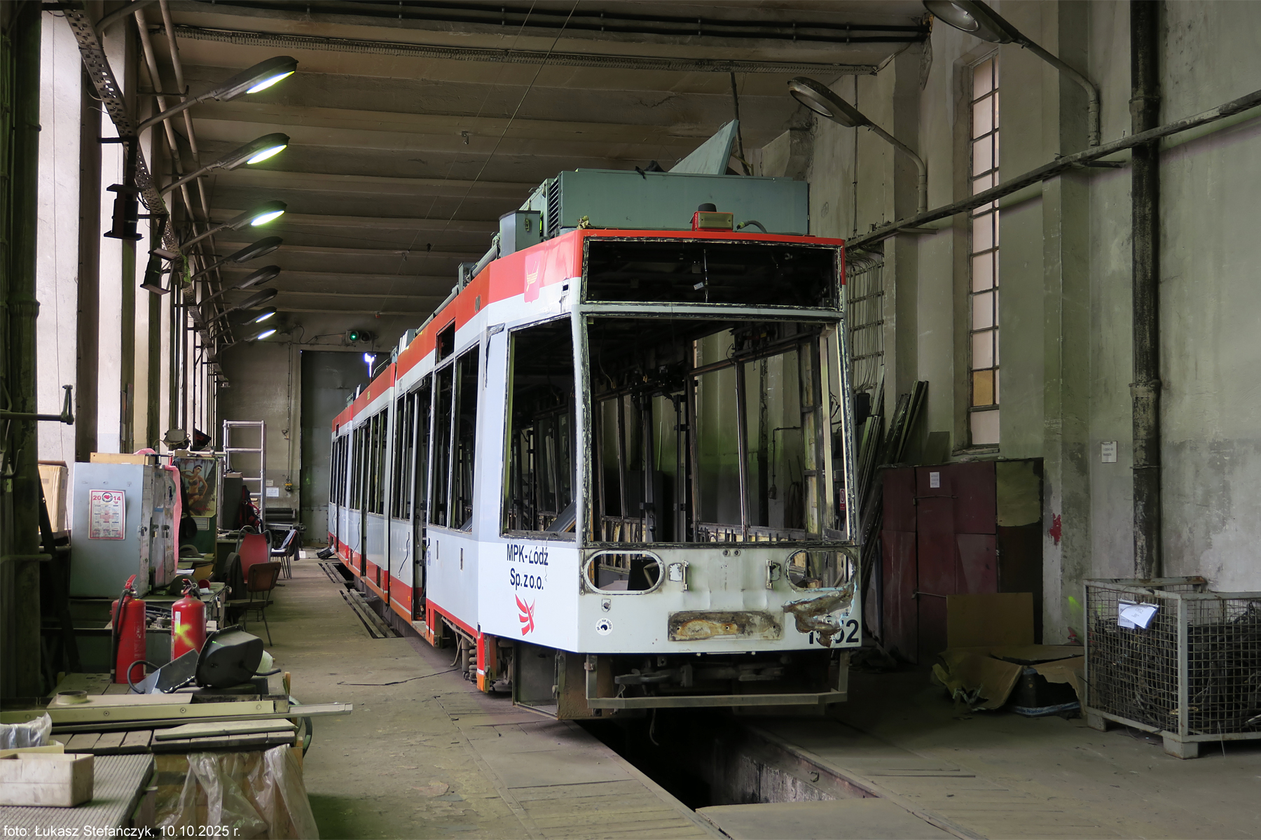 NF6D 1952 na wstępnym etapie modernizacji