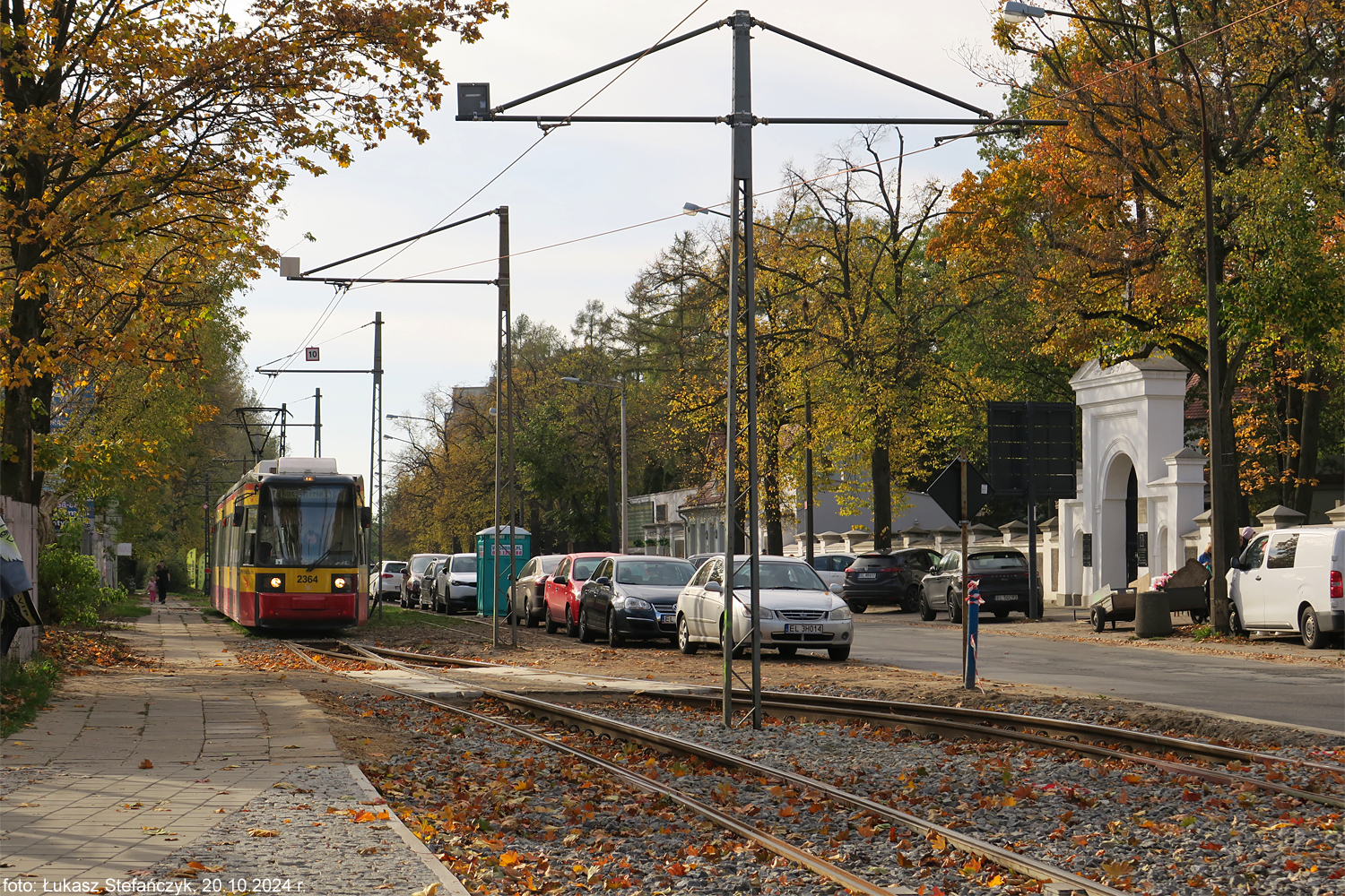 Krańcówka tymczasowa Cmentarz Ogrodowa