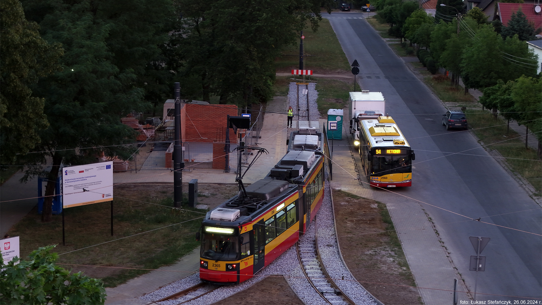 Pierwsze takie manewry na trójkącie w Konstantynowie Łódzkim