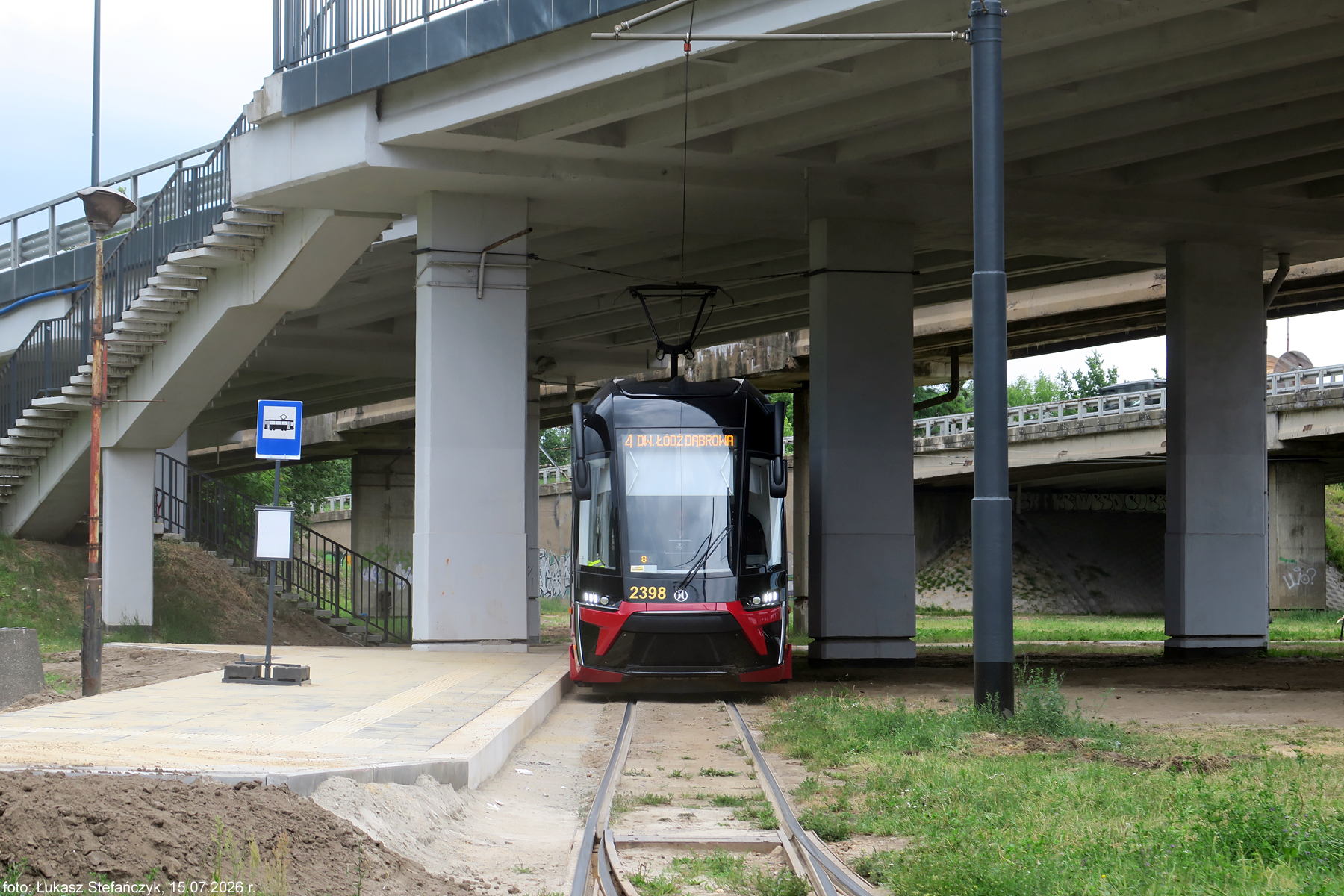 Nowości na krańcówce Dworzec Łódź Dąbrowa