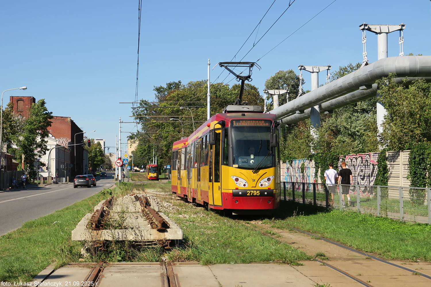 Ostatni dzień eksploatacji krańcówki tymczasowej Kilińskiego/Tymienieckiego