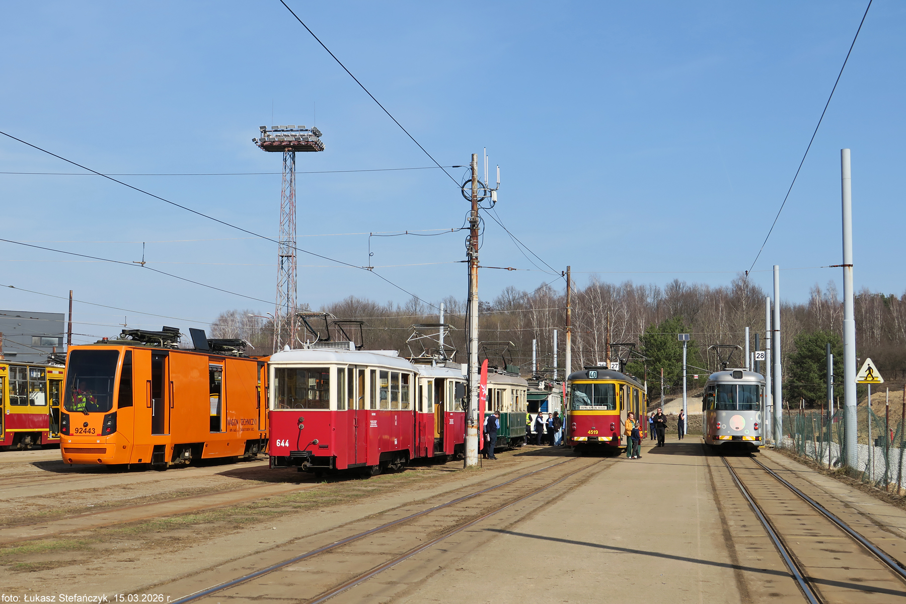 Wystawa taboru z okazji 40-lecia Zajezdni Telefoniczna