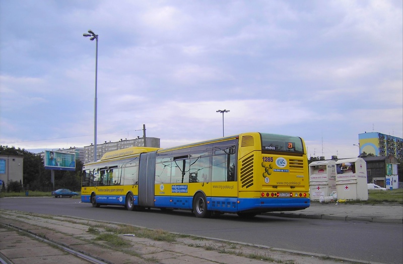 Irisbus CNG na testach w Łodz