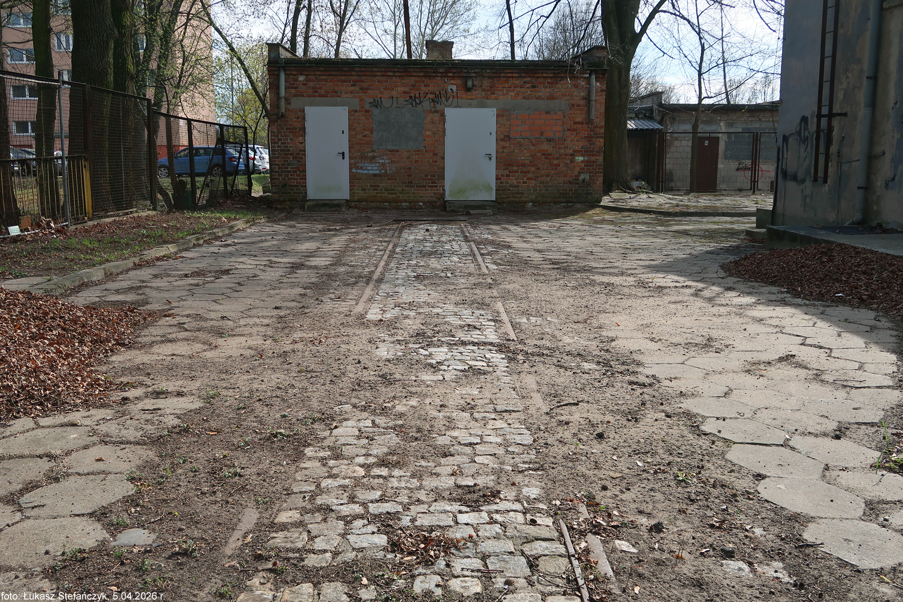 Dawna bocznica do podstacji Szczecińska (status: 2026)