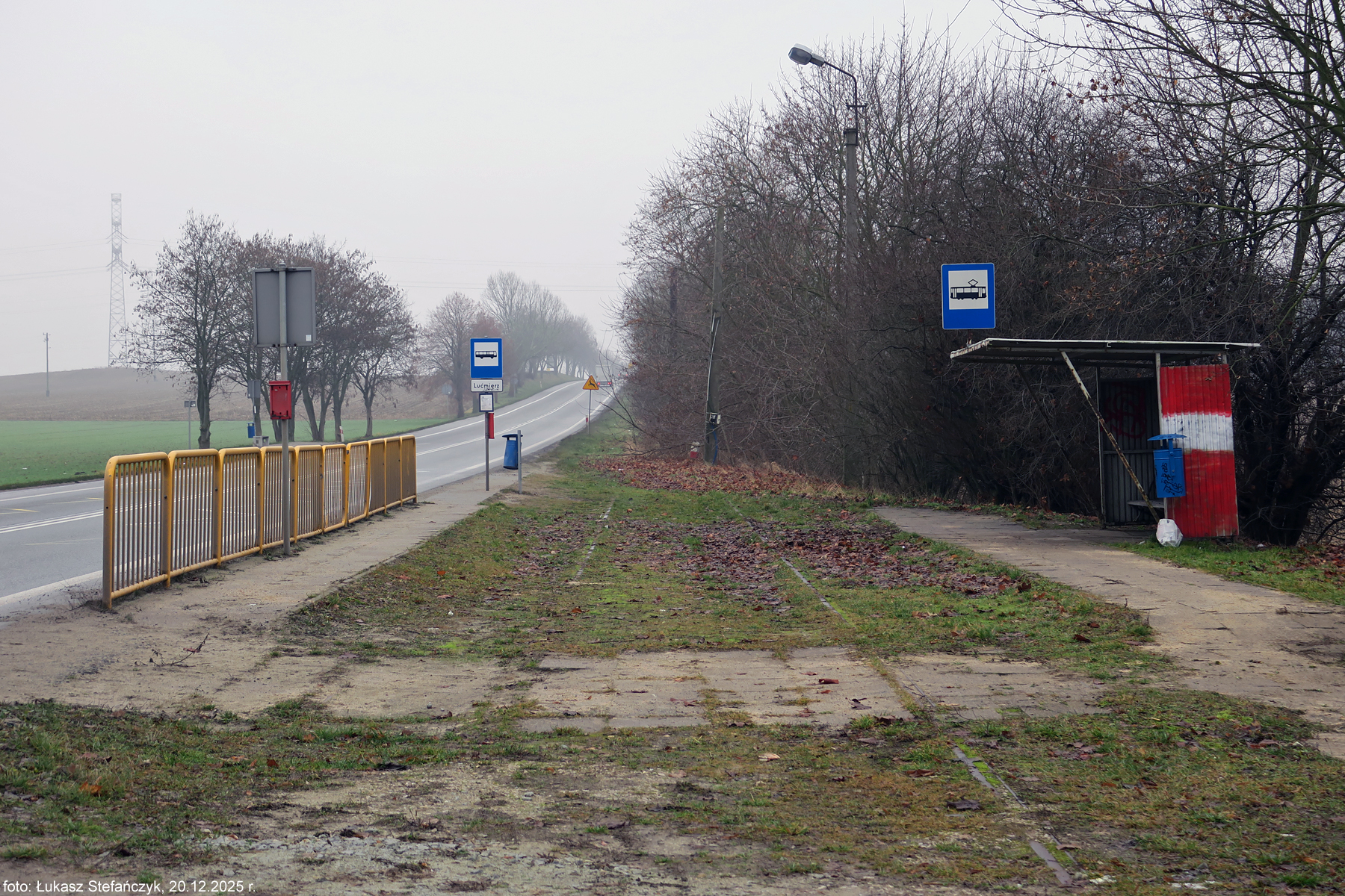 Lućmierz, gdzie kiedyś mijały się tramwaje /02
