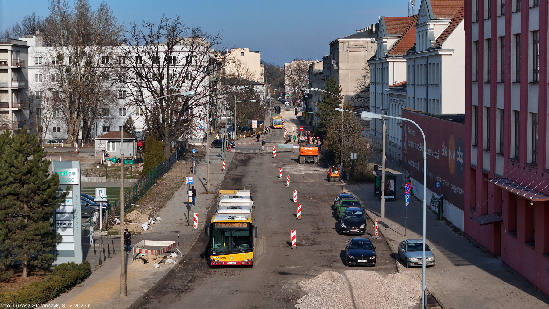 Remontu ul. Sterlinga ciąg dalszy