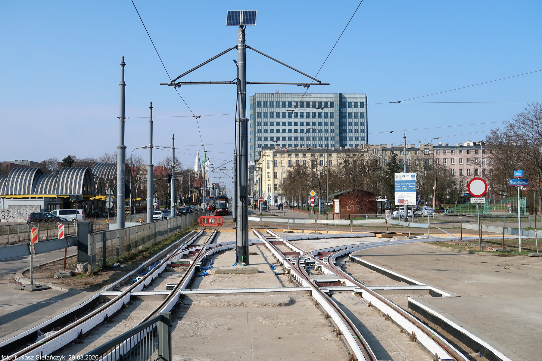 Remont węzła przy pl. Niepodległości na finiszu