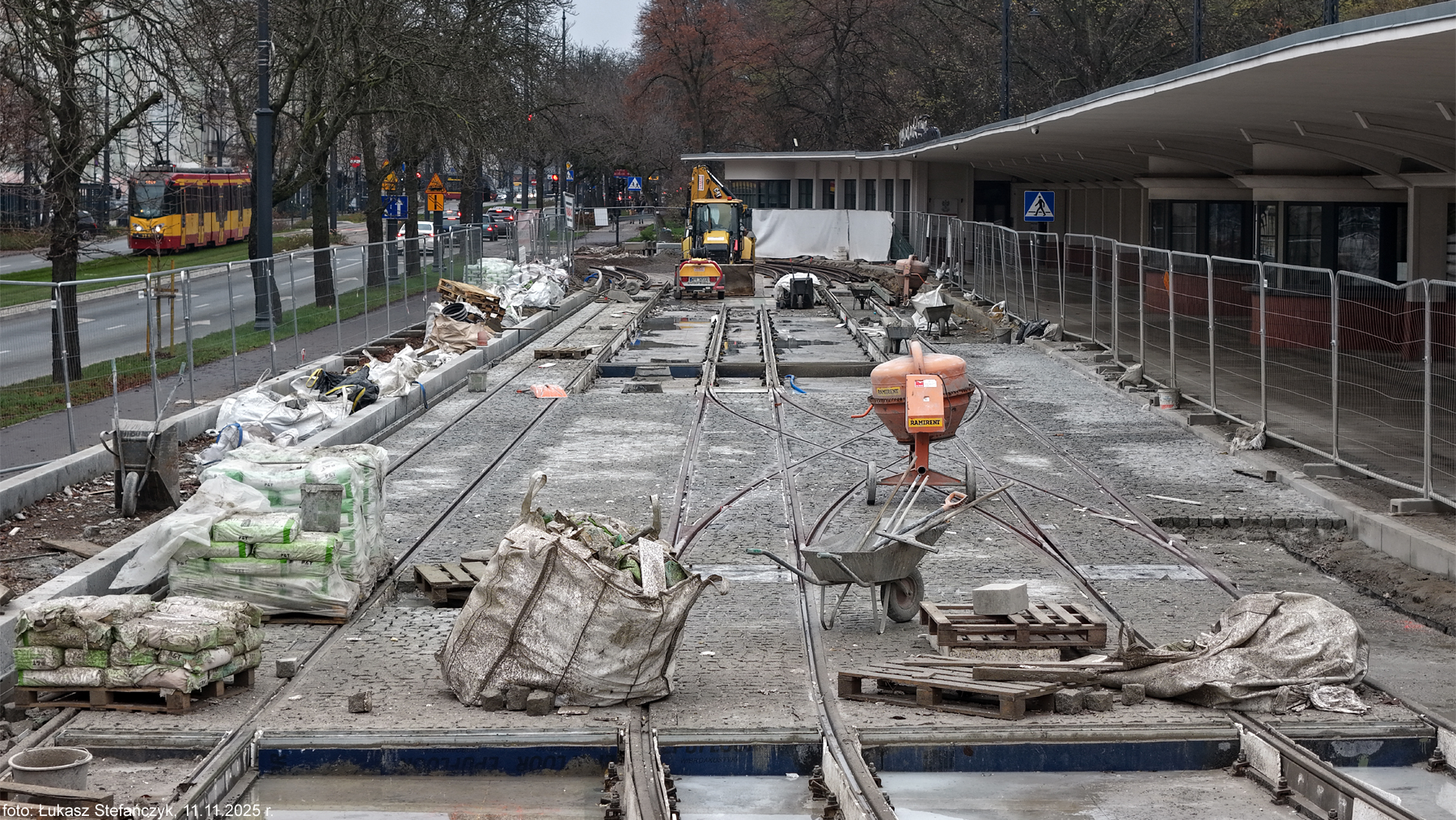 Krańcówka Północna w remoncie: 11.11.2025 r. /01