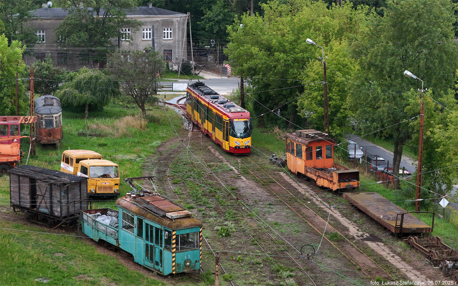 Tymczasowa krańcówka muzealno-zajezdniowa