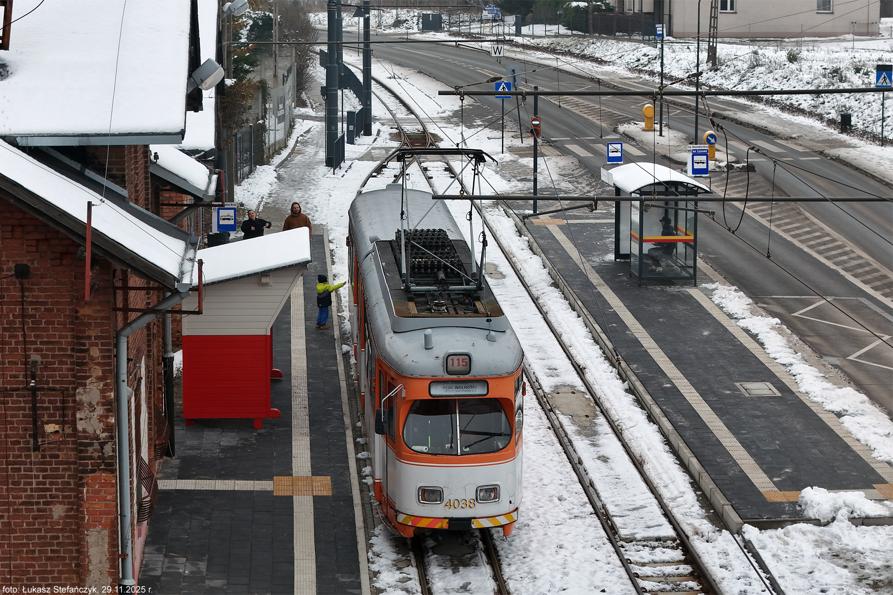 Specjalna linia jednobrygadowa na 115-lecie zajezdni Brus