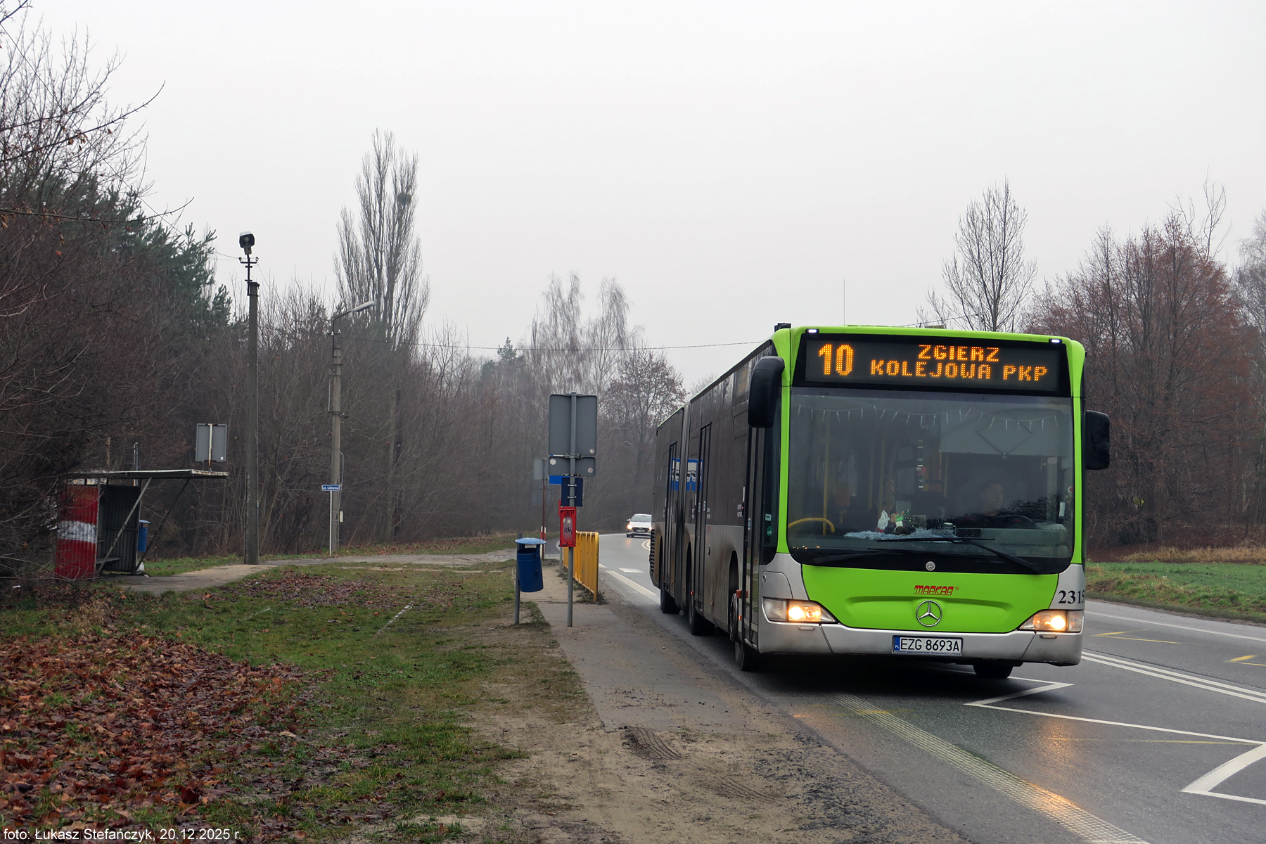 Lućmierz, gdzie kiedyś mijały się tramwaje /01
