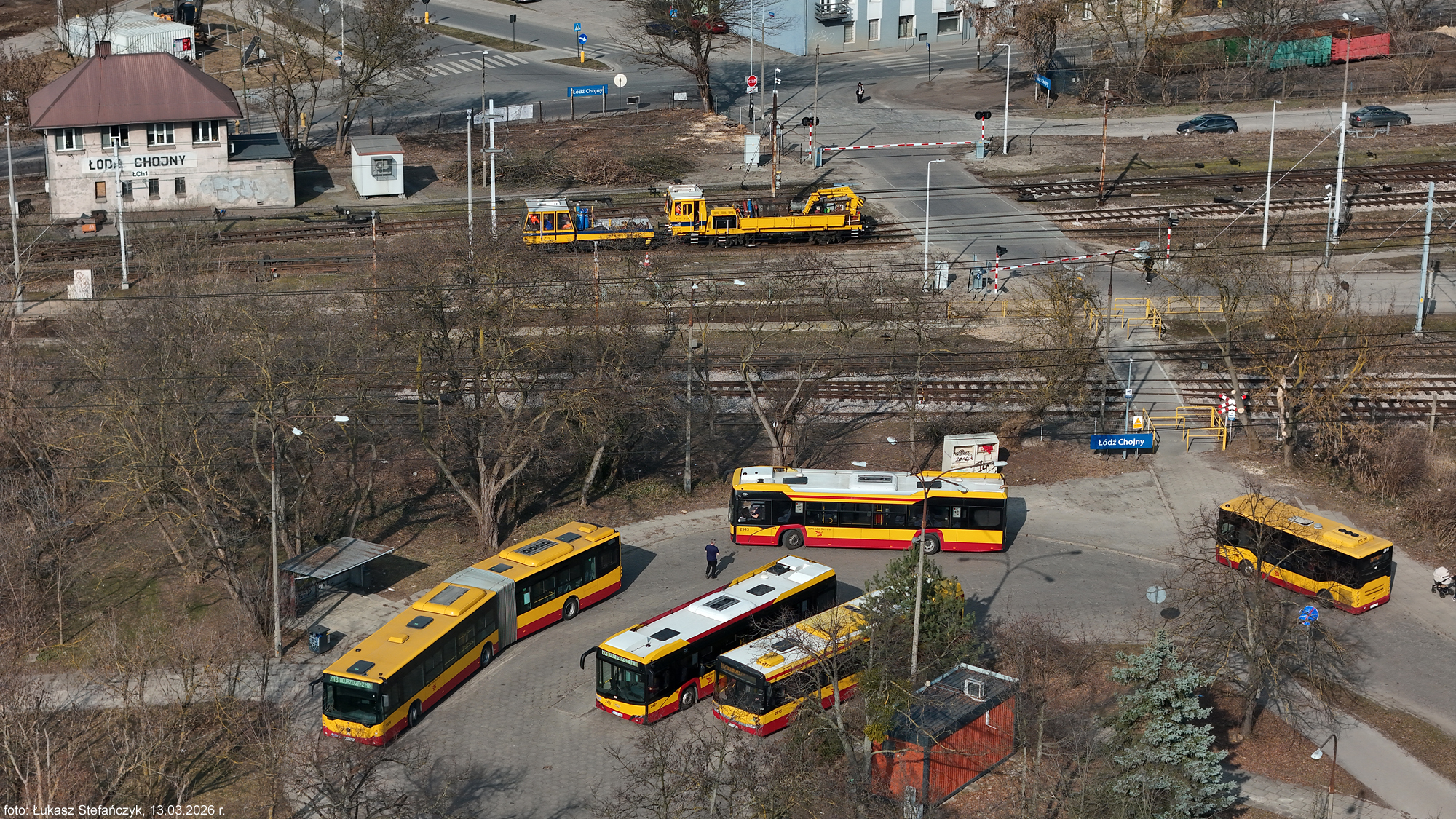 Krańcówka autobusowa Dworzec Łódź Chojny