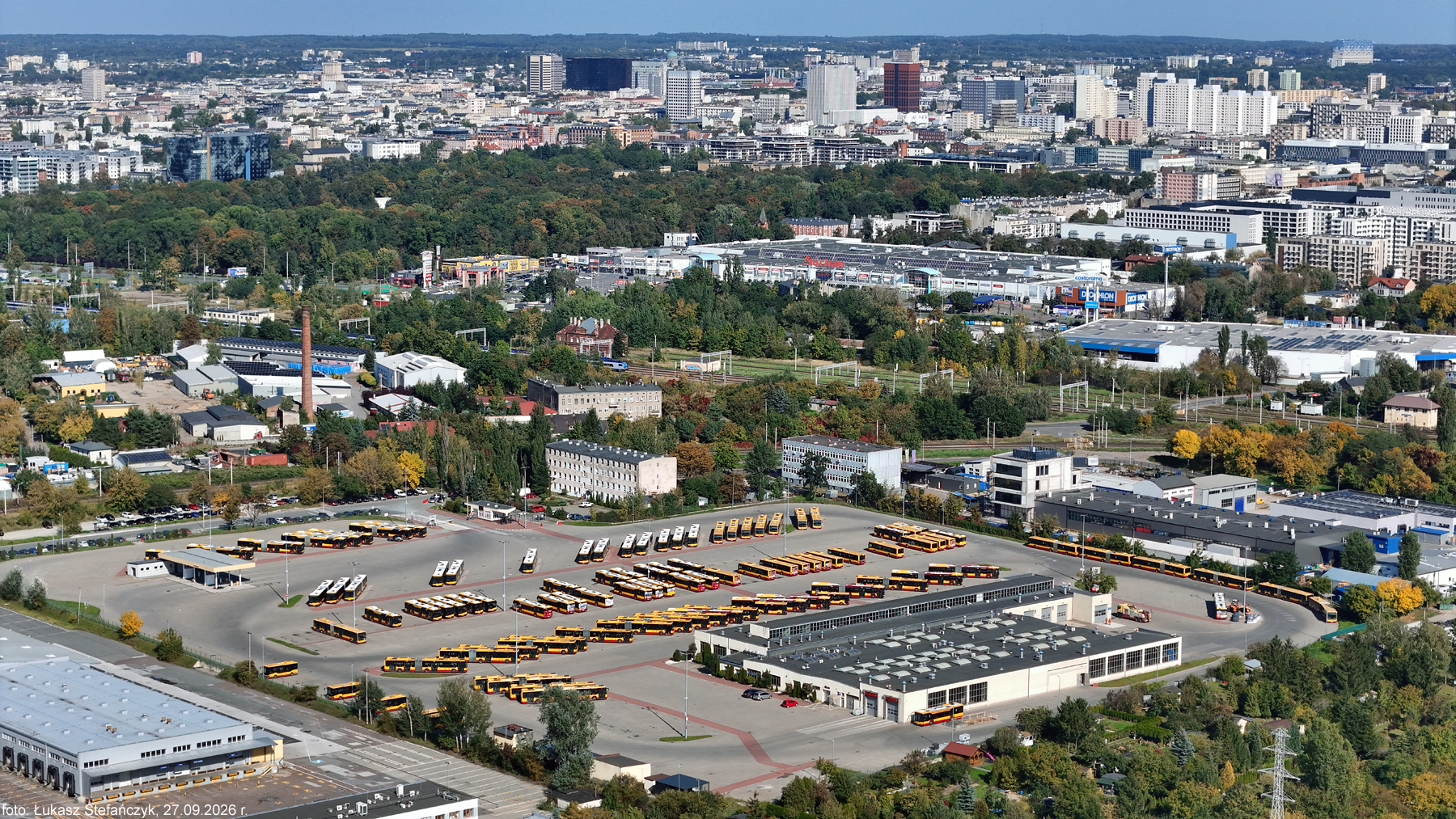 Zajezdnia Nowe Sady wczesną jesienią 2026 r. /01