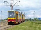 Linia 10 (1614+1615) na Puszkina (objazd)