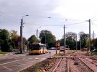 Modernizacja linii tramwajowej do Pabianic: Duży Skręt
