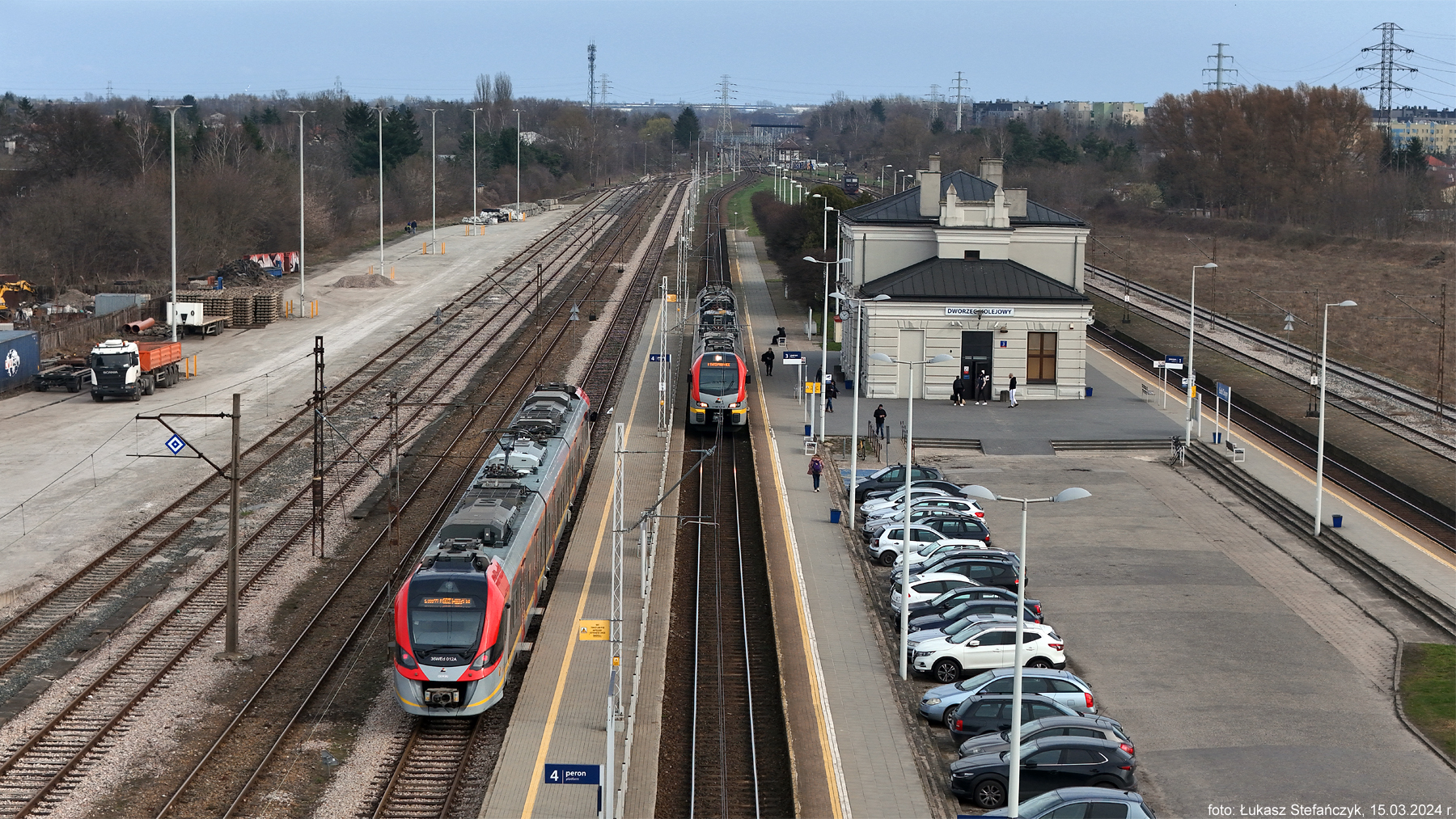 Na Dworcu Łódź Chojny